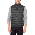 thumbnail image 1 of Maximos Men’s Slim Fit Lightweight Zip Insulated Packable Puffer Hooded Jacket (Vest - Gray, XL), 1 of 2