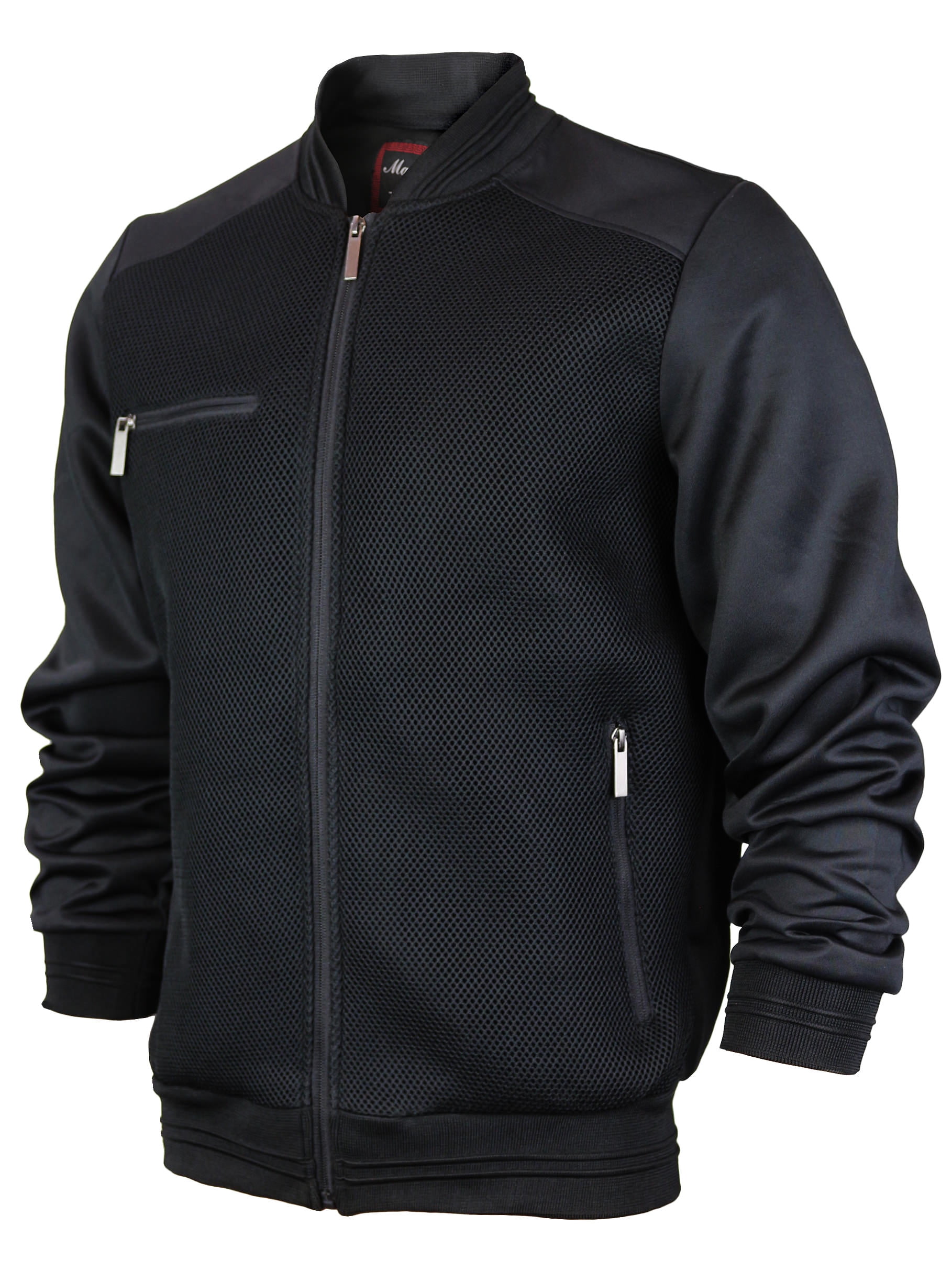N143 Vintage Bomber Style Black Goatskin Leather Flight