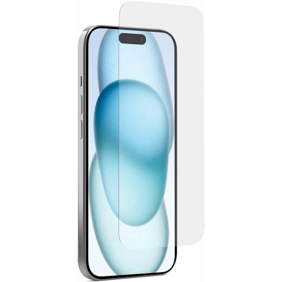 Maximum Clarity HD Tempered Glass Screen Protector for Phone 15 (2023, 6.1") Full Coverage, Case Friendly Fit, Lifetime Replacement (Self-Alignment Installation Tray Included)