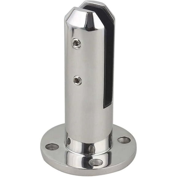 Maximum Corrosion Resistance Stainless Steel Railing Post, Glass Clip Clamp For Guardrails, Stair Frames, High Quality Stainless Steel, Service Life