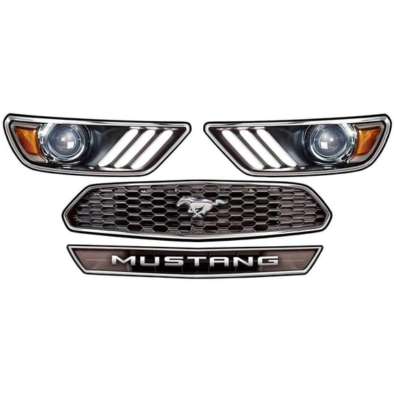 Maximum Downforce MD3 Gen 3 Nose Graphics, Mustang
