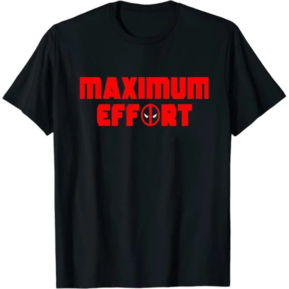 Maximum Effort Shirt Classic Tee T-Shirt Size M to 3XL Made in the US