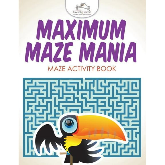 Maximum Maze Mania: Maze Activity Book (Paperback)