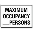 thumbnail image 1 of Maximum Occupancy _ Persons Sign Notice Signs Private Property Signs Metal Tin Sign 8x12 Inches Caution Danger Safety Security Warning Notice Signs, 1 of 5