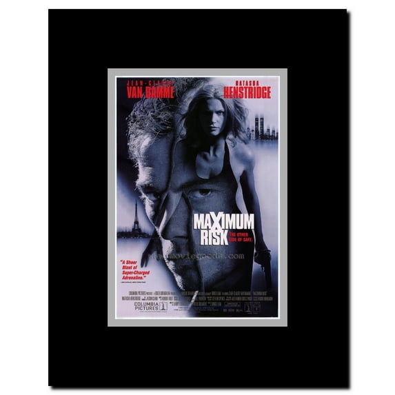 Maximum Risk Framed Movie Poster