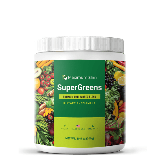 Maximum Slim Fat Burning Premium Supergreens Superfood
