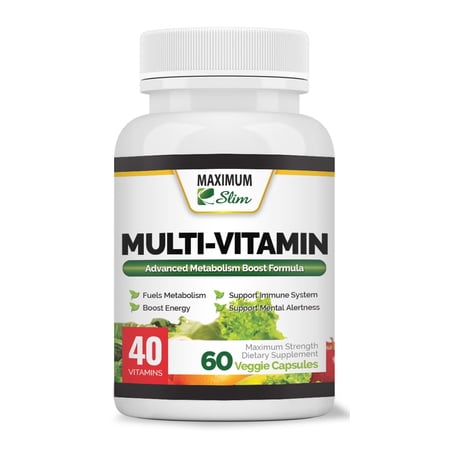 Maximum Slim Multi-Vitamin for Immune System, 60 Count