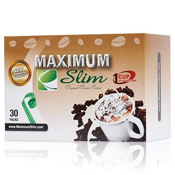 Maximum Slim Premium Instant Cocoa, 30 ct