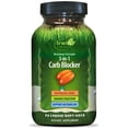 thumbnail interactive-video image 1 of Irwin Naturals Maximum Strength 3-in-1 Carb Blocker - Neutralize Carbohydrates - 75 Liquid Softgels, 1 of 9