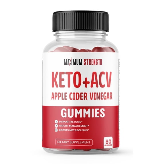 Maximum Strength Keto ACV Gummies, Keto ACV Gummies Apple Cider Vinegar Gummies*