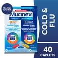thumbnail image 1 of Mucinex Fast-Max Cold and Flu Caplets, Day 24 ct and Nightshift Severe Cold and Flu 16 ct Combo Pack, 1 of 12