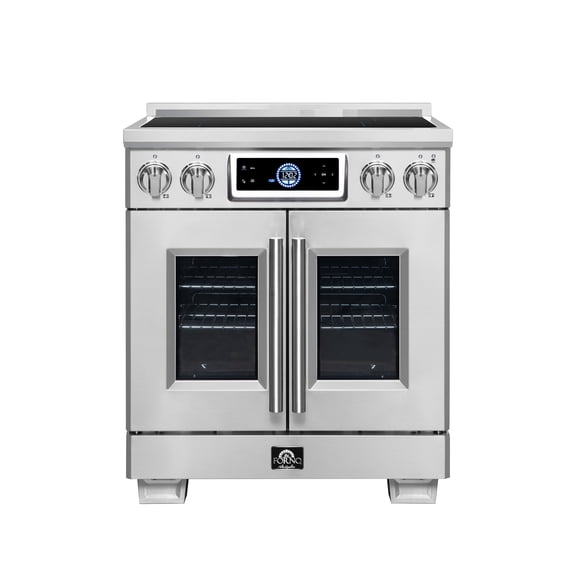 Maximus 30" Induction range, 4 Zones, 4.32 cf. Convection Oven, Air Sous Vide, Air Fry, Stainless