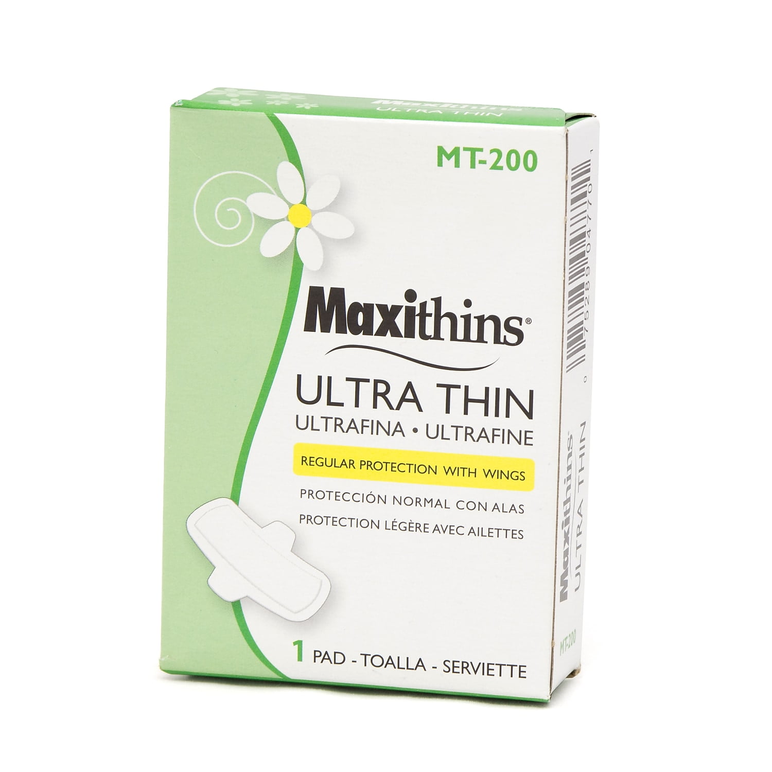 Maxithins Vended Ultra-Thin Pads, 200/Carton Maxithins Vended Ultra-Thin Pads, 200/Carton