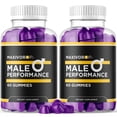 thumbnail image 1 of Maxivor Advanced Men's Performance Support Gummies Advanced Vitamin Supplement 120 Gummies, 1 of 7