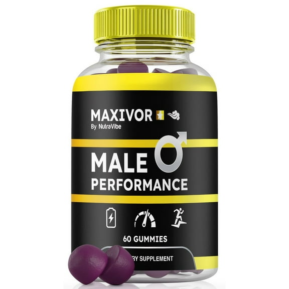 Maxivor Gummies Official Maxivor ME All-Natural Gummy for Physical Health & Well-Being, Gomitas for Energy, Vitality & Wellness Support, Reviews (60 Gummies)