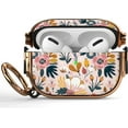 thumbnail image 1 of Maxjoy Case for Airpods Pro 1st&2nd Gen with Lock and Keychain Flower AirPod Pro 1&2 Case Cover, 1 of 7
