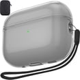 thumbnail image 1 of Maxjoy Clear Airpods Pro 2 Case TPU Case for Airpods Pro 2nd Gen Support Wireless Charging, 1 of 11
