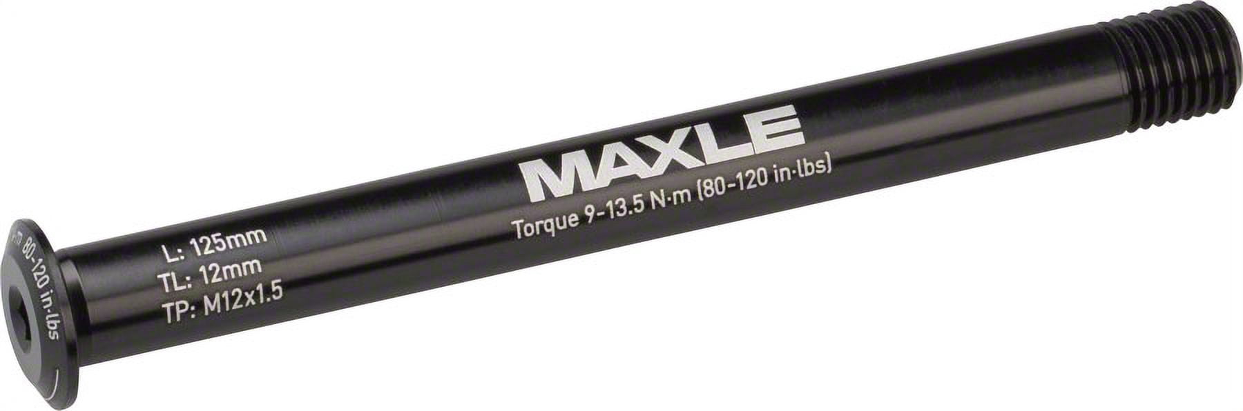 Maxle Stealth Front Thru Axle: 12x100, 125mm Length, Road - Walmart.com