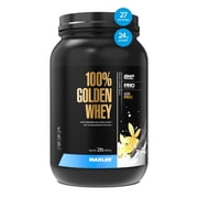 Maxler 100% Golden Whey Protein Powder - French Vanilla 2 lb