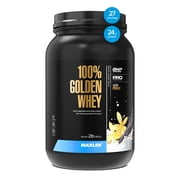 Maxler 100% Golden Whey Protein Powder - French Vanilla 2 lb