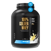 Maxler 100% Golden Whey Protein Powder - French Vanilla 5 lb