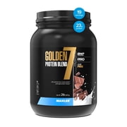Maxler Golden 7 Protein Blend - Protein Powder for Muscle Gain & Recovery - Milk Chocolate Protein Powder 2 lb