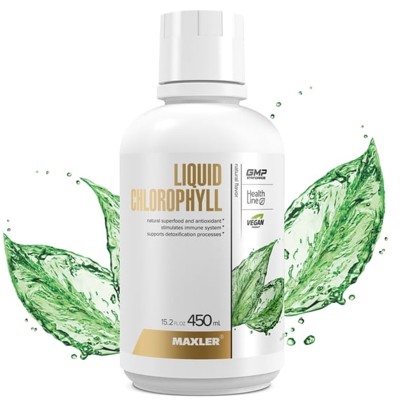 Maxler Liquid Chlorophyll - Natural Flavor 15.2 fl oz (15 Servings)