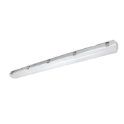MaxLite 4 ft Vapor Tight LED Fixture, Selectable 23/35/48W 120-277V 3500-5000K, 23W, Damp Rated, Selectable Wattage, Controls Ready, for Stairwell