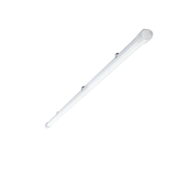 LED 4ft Vapor Tight Fixture 23W-35W-48W CCT Tunable (3500K-4000K-5000K) Frosted Gray 100V-277V DLC (Maxlite) LSV4U23WCSCR
