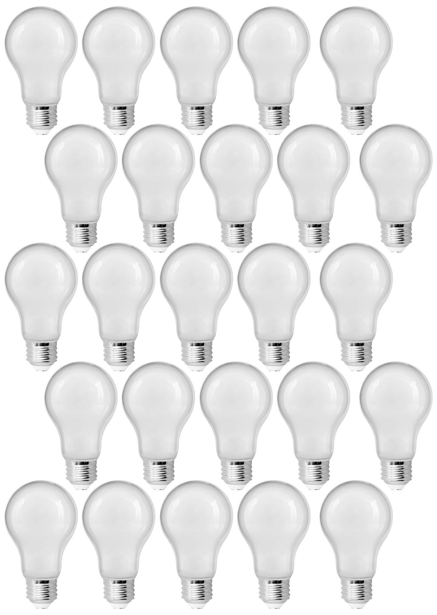 Maxlite 60W Equivalent Frosted 8.5W LED Dimmable A19 Bulb 25 Pack