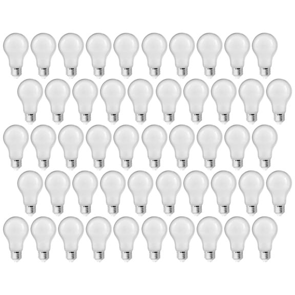 Maxlite 60W Equivalent Frosted 8.5W LED Dimmable T20 Bulb 50 Pack