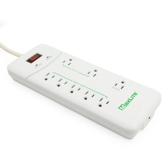 ADVANCED POWER STRIP WITH 8 RECEPTACLES AND 1350 JOULES OF SURGE PROTECTION