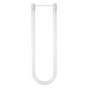 Satco 13T8 Dual U-Bend LED Tube Light - 13W, 5000K Natural White, G13 Base, Direct Replacement (S18453)