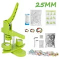 thumbnail image 1 of Maxmartt DIY Pin Button Maker Machine Badge Punch Press with 100Pcs Button Parts (1"/25mm,Circle), 1 of 10