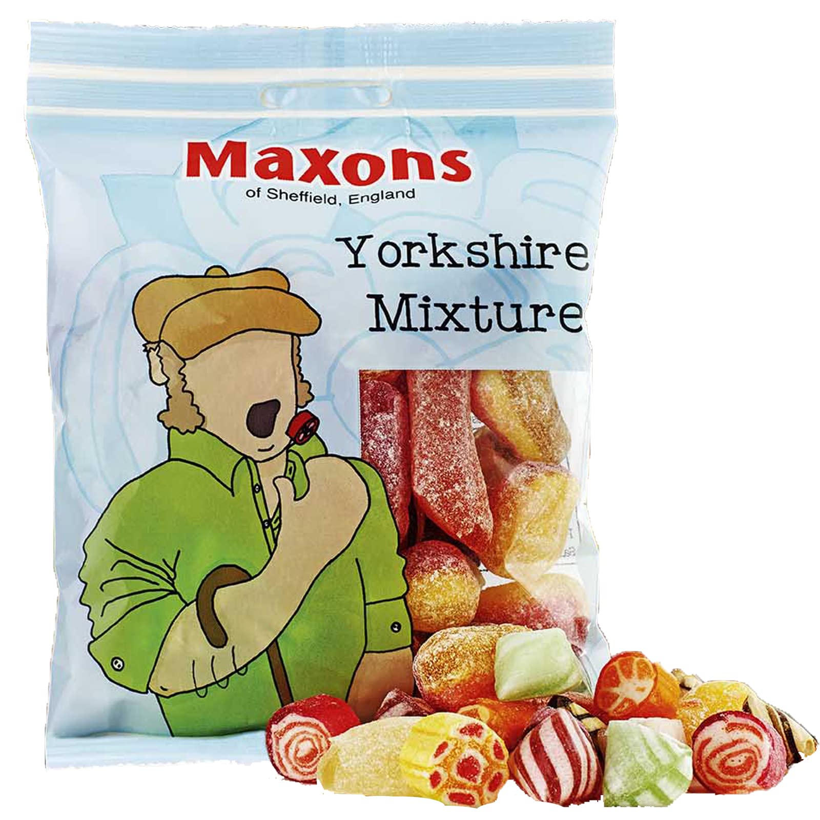 Maxons Yorkshire Mixture Toffee AIF4 Fruit Mix Candies from England