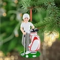 thumbnail image 1 of Maxora Personalized Christmas Gift Customized Sport Ornament Golf Boy Free Customize, 1 of 9