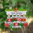thumbnail image 1 of Maxora Personalized Ornaments Customized Christmas Ornament Mantel Gloves Family of 11 Free Customize, 1 of 7
