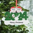 thumbnail image 1 of Maxora Personalized Ornaments Customized Christmas year ornament Snowman Couple Free Customize, 1 of 9