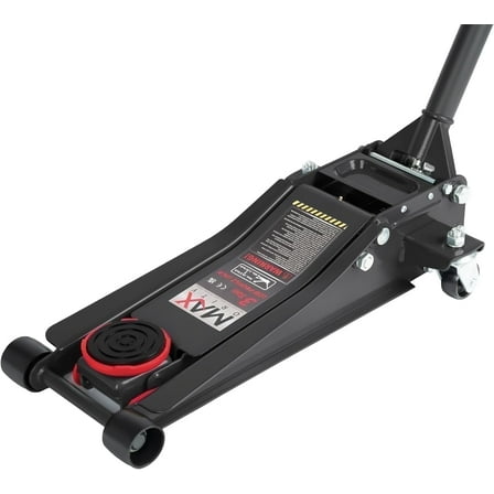 Maxority 3 Ton Heavy-Duty Long-Reach Low-Profile Professional Floor Jack with Dual-Piston Pump