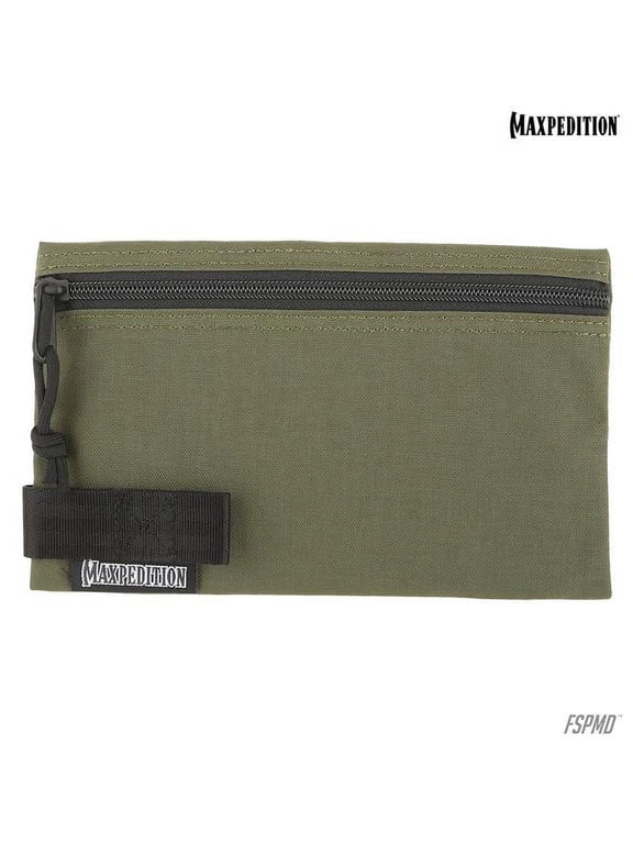 2128G 5 x 8 in. Twofold Pouch, OD Green