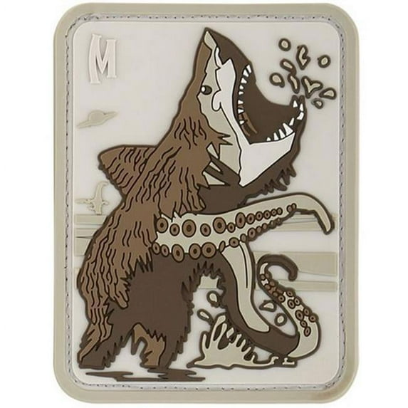 Maxpedition Bear Sharktopus Patch, Arid