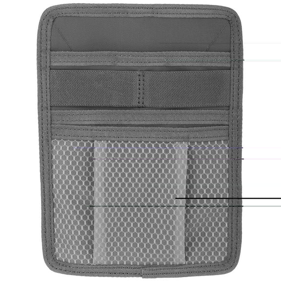 Maxpedition Entity Hook and Loop Low Profile Panel, Gray