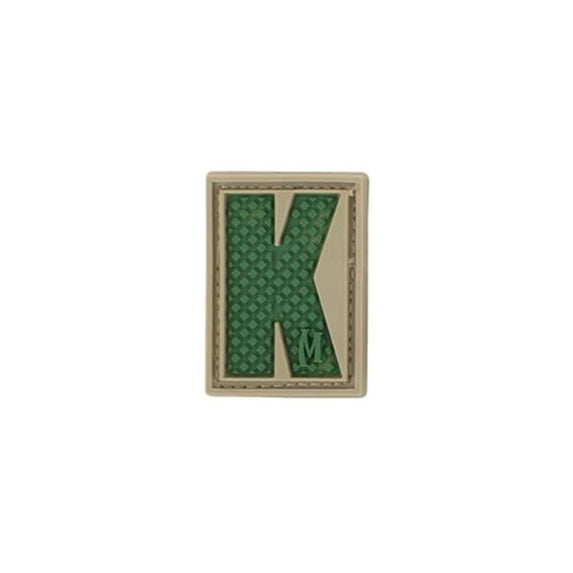 Maxpedition Letter K Patch - Arid