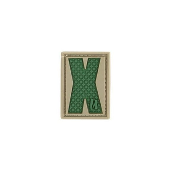 Maxpedition Letter X Patch - Arid