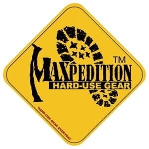 Maxpedition MLCP Maxpedition Fixed Blade, Black FRN, Med Long Clip, Plain