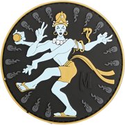 Shiva Patch , Full Color, 3x3