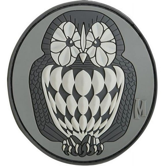 Maxpedition Owl PVC Patch ( SWAT ) Size: 2.75"(L) x 3"(H)