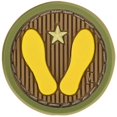 thumbnail image 1 of Maxpedition Yellow Footprints Patch - Arid, 1 of 1