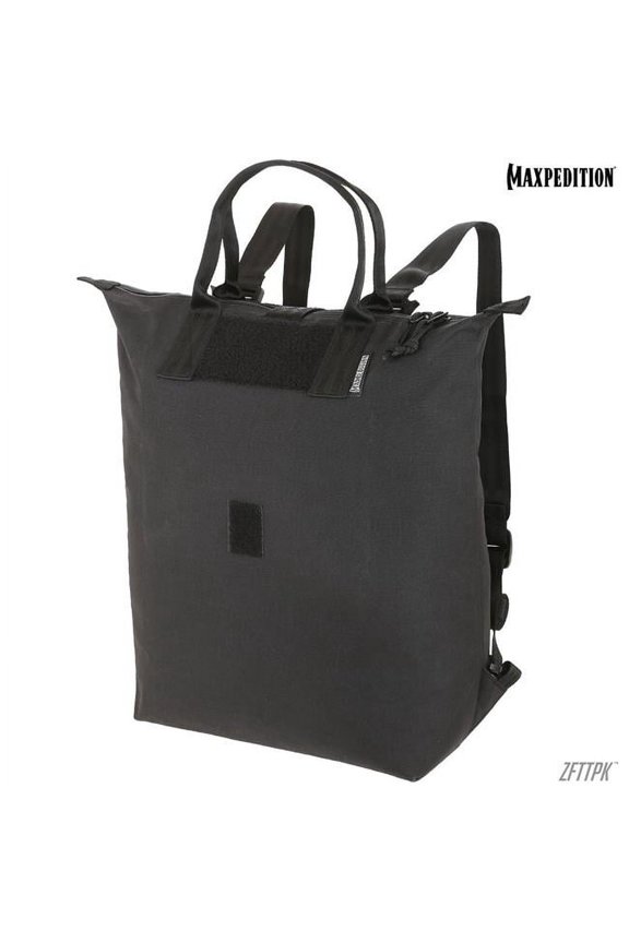 ZFTTPKB Rollypoly Durable Folding Totepack, Black