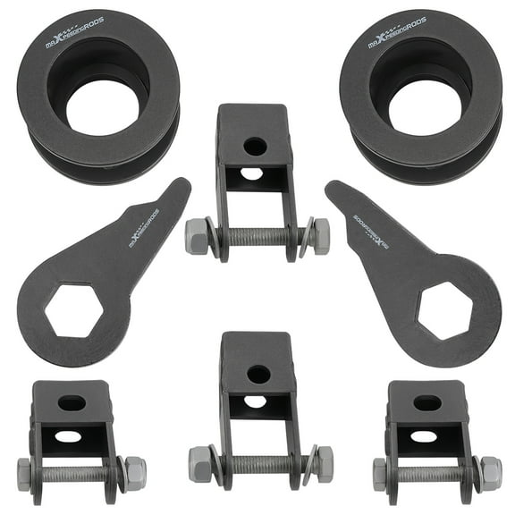 MaXpeedingrods 1-3" Front & 2" Rear Leveling Lift Kit for 2000-2006 Chevy Avalanche Tahoe Suburban Yukon Escalade 6-Lug Truck, with Front Rear Shock Extenders